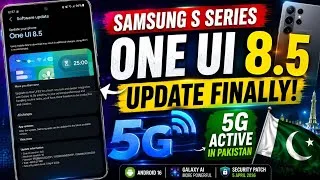 Thumbnail: Finally! One UI 8.5 Update Released for Samsung S Series 🔥