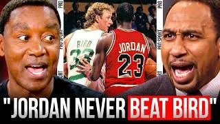 Thumbnail: NBA Legends Comparing Larry Bird vs Michael Jordan