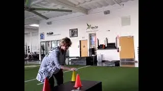 Thumbnail: Proper hip hinge technique to relieve pressure from Patricia’s back.