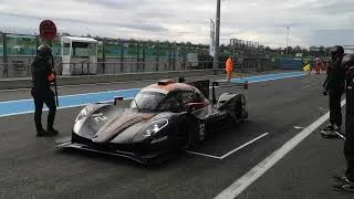 Thumbnail: Nico Prost leaving the pits at Magny-Cours (France), October 12, 2024.