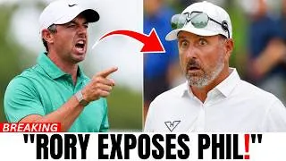 Thumbnail: Rory McIlroy DROPS A BOMBSHELL… Phil Mickelson EXPOSED In Explosive “Blowing Up Golf” Accusation!