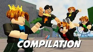 Thumbnail: ROBLOX The Strongest Battlegrounds But We Create Epic Fights 🔥(Compilation)