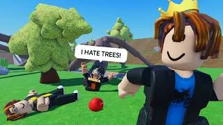 Thumbnail: ROBLOX TREES HATE YOU But We Hate Them More 🌲