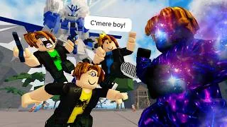 Thumbnail: ROBLOX The Strongest Battlegrounds But We're DESTROYING Cosmic Garou🔥