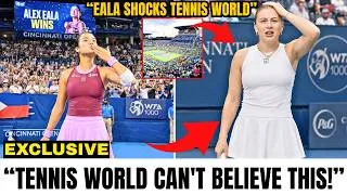 Thumbnail: SHOCKING! Alex Eala STUNS World No. 10 Amanda Anisimova — Filipino Fans ERUPT,Cincinnati Goes Crazy!