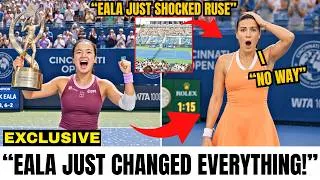 Thumbnail: SHOCKING! Alex Eala STUNS Elena-Gabriela Ruse In Cincinnati — Entire Tournament Left Speechless!
