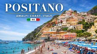 Thumbnail: Positano, Italy Walking Tour 2026 - Beaches & Cliffside Streets of the Amalfi Coast (4K HDR)