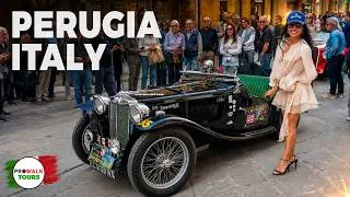 Thumbnail: Perugia, Italy 🇮🇹 100 Vintage Cars Fill a Medieval City | Coppa della Perugina | 4K HDR