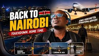 Thumbnail: I Landed Back in Nairobi After Ghana and Home Felt Different 😔🇰🇪 | JKIA Night Arrival