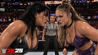 Thumbnail: Ronda Rousey vs Rhea Ripley — The Rematch Everyone Wanted! 🔥 | WWE 2K26 Replay