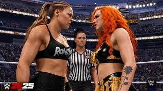Thumbnail: Ronda vs Gigi Dolin — One Mistake Changed the Entire Match! | WWE 2K25 