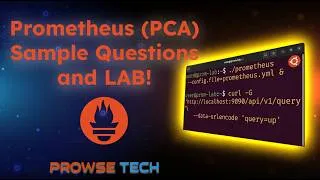 Thumbnail: Prometheus PCA Exam Prep: 5 Solved Lab Questions Live