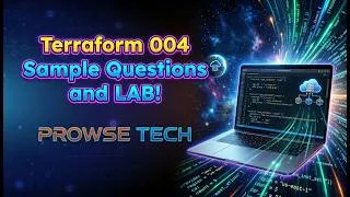 Thumbnail: Terraform 004 Lab — 5 Sample Questions Hands-On
