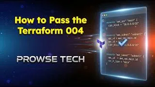 Thumbnail: How to Pass the Terraform 004 Exam