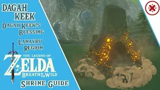 Thumbnail: GUIDE Dagah Keek Shrine (Dagah Keek's Blessing) Legend of Zelda Breath of the Wild + Shrine Quest