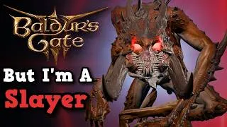 Thumbnail: Can You Beat Baldur's Gate 3 as a Slayer?