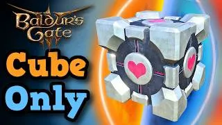 Thumbnail: Can You Beat Baldur's Gate 3 Using A Companion Cube?