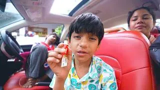 Thumbnail: Living 24 Hours In Car 🚘 Challenge