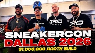 Thumbnail: WE TOOK OVER SNEAKERCON DALLAS 2026! LIVE PRINTING, EXOTIC CARS, RARE SNEAKERS & CELEBRITY MOMENTS