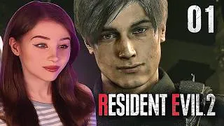 Thumbnail: My First Time Playing Leon S. Kennedy In The Resident Evil 2 Remake (he was such a baby lol)