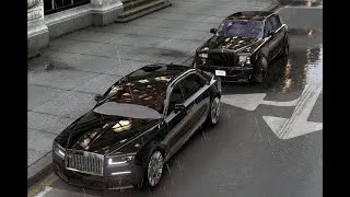 Thumbnail: Rolls Royce Ghost EWB 2024 & OFFICE-K Phantom EWB 2004 by PRZEMO 3D CARS