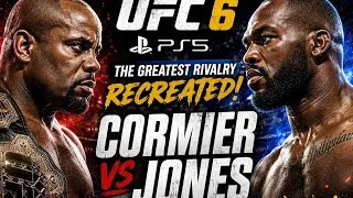 Thumbnail: Daniel Cormier vs Jon Jones 🔥 The Greatest UFC Rivalry Recreated | UFC 6 PS5 Full Fight Gameplay.