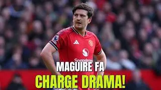 Thumbnail: Man Utd Transfer Shocker! Maguire Charged + Mourinho's Star & Carrick's Plan!
