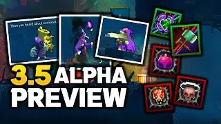 Thumbnail: Dead Cells v3.5 | Live Alpha Patch Notes Overview + Testing New Weapons!