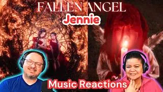 Thumbnail: Jennie (BLACKPINK) "Fallen Angel" (Official Music Video) | Couples Reaction!