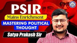 Thumbnail: PSIR Optional | Syed Ahmad Khan, M.N. Roy & Theories of State Explained by Satya Prakash Sir #upsc