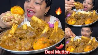 Thumbnail: SPICY MUTTON CURRY EATING 🥵👌