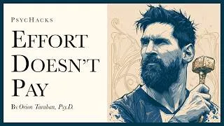 Thumbnail: Effort doesn't pay: no one cares about your struggle