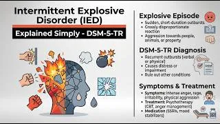 Thumbnail: Intermittent Explosive Disorder Explained Simply (DSM-5-TR) | Bad Temper or Mental Disorder?