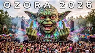 Thumbnail: Tribal Psy Journey 🔥 Straight Outta OZORA 2026 | Vegas, Raja Ram, Captain Hook, Skazi, GroundBass