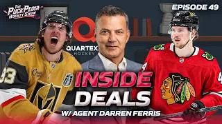 Thumbnail: What REALLY Happened w/ Mitch Marner & Bowen Byram ft. Darren Ferris | PuckPedia Hockey Show Ep. 49