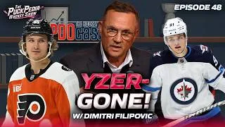 Thumbnail: YZER-GONE! A Wild NHL Offseason ft. Dimitri Filipovic | The PuckPedia Hockey Show Ep. 48
