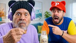 Thumbnail: Nos Convertimos en VIEJITOS! 👴🏻😱
