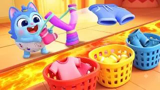 Thumbnail: Colorful Escape Room Adventure + Clean Up Challenge + More Nursery Rhymes & Kids Songs