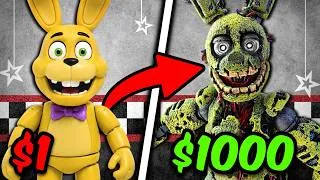 Thumbnail: $1 VS $1000 AI-Generated FNAF Merch