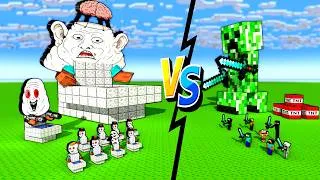 Thumbnail: Minecraft Mobs : TOILET Wojak ATTACK vs Herobrine - Minecraft Animation