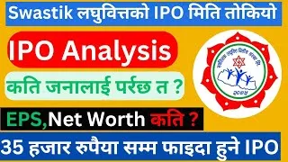 Thumbnail: Swastik Laghubitta Bittiya Sanstha Limited IPO | Upcoming IPO In Nepal | New IPO Alert
