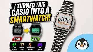 Thumbnail: This Casio Is Secretly a Smartwatch 👀 DIY Build | Project #8