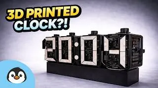 Thumbnail: This Mechanical 7-Segment Clock is 100% 3D Printed | Project #6