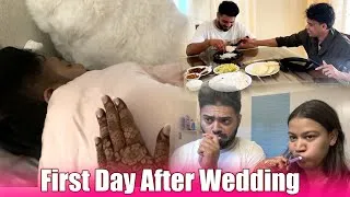 Thumbnail: FIRST DAY AFTER WEDDING 😍 