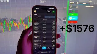 Thumbnail: From 30 to 1576 → Pocket Option Testing Binary Options AI Trading Bot 2026