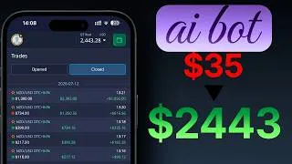 Thumbnail: 35 → 2443 - Pocket Option / Testing Binary Options AI BOT 2026