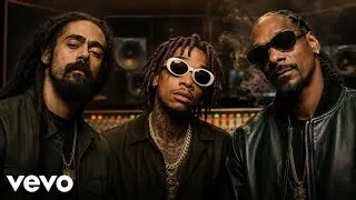 Thumbnail: Damian Marley ft. Wiz khalifa & Snoop Dog - High Imperial [AI Music Video]