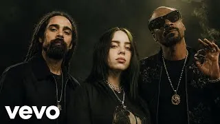 Thumbnail: Damian Marley ft. Snoop Dogg & Billie Eilish- Crowned in Smoke [AI Music Video]