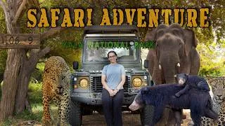 Thumbnail: Yala National Park Adventure | Rare Leopard Behavior, Elephant Charge & Wild Encounters | Vlog 9