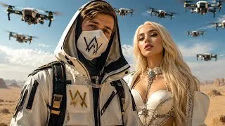 Thumbnail: Jasmine - Alan Walker ft Ava Max x Pulseona EDM Music Lyrics Video